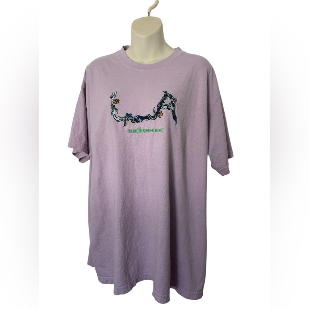 The Hundreds Purple Graphic T-Shirt. Size Xl